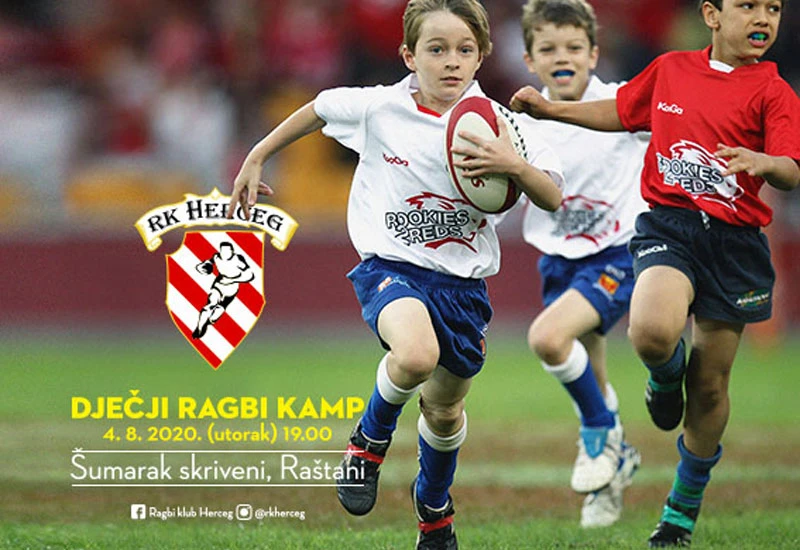 Ragbi klub Herceg nastavlja tradiciju besplatnog ragbi kampa