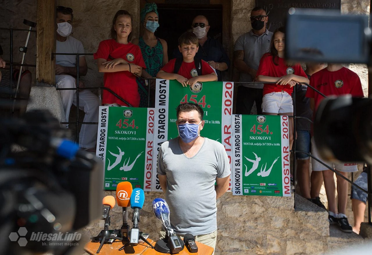 Ograničen broj gledatelja: Sve spremno za 454. skokove sa Starog mosta