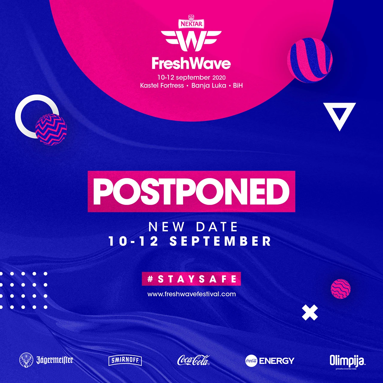 Odgođeni Fresh Wave Piknik i Fresh Wave Festival 2020!