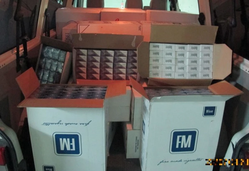 Zaplijenjeno 21.750 kutija cigareta kod Foče