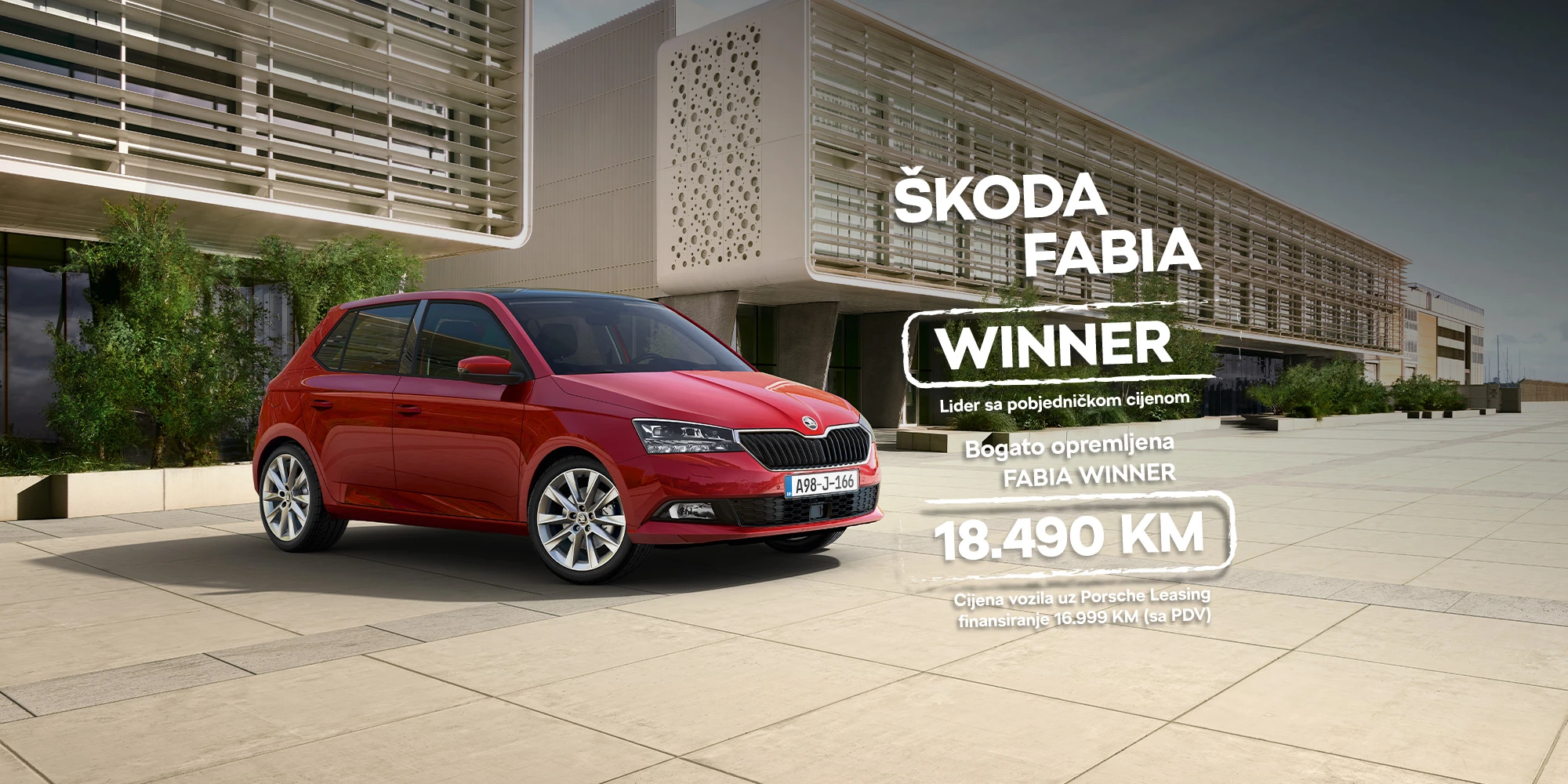 Pobjedničke cijene se nastavljaju uz FABIA Winner kampanju