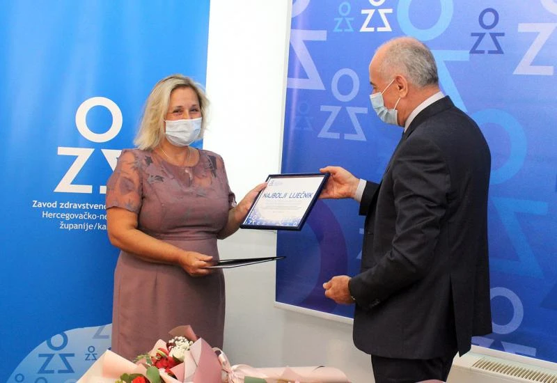 Najbolja liječnica HNŽ-a: Morate postupati isto s prvim i 90-im pacijentom