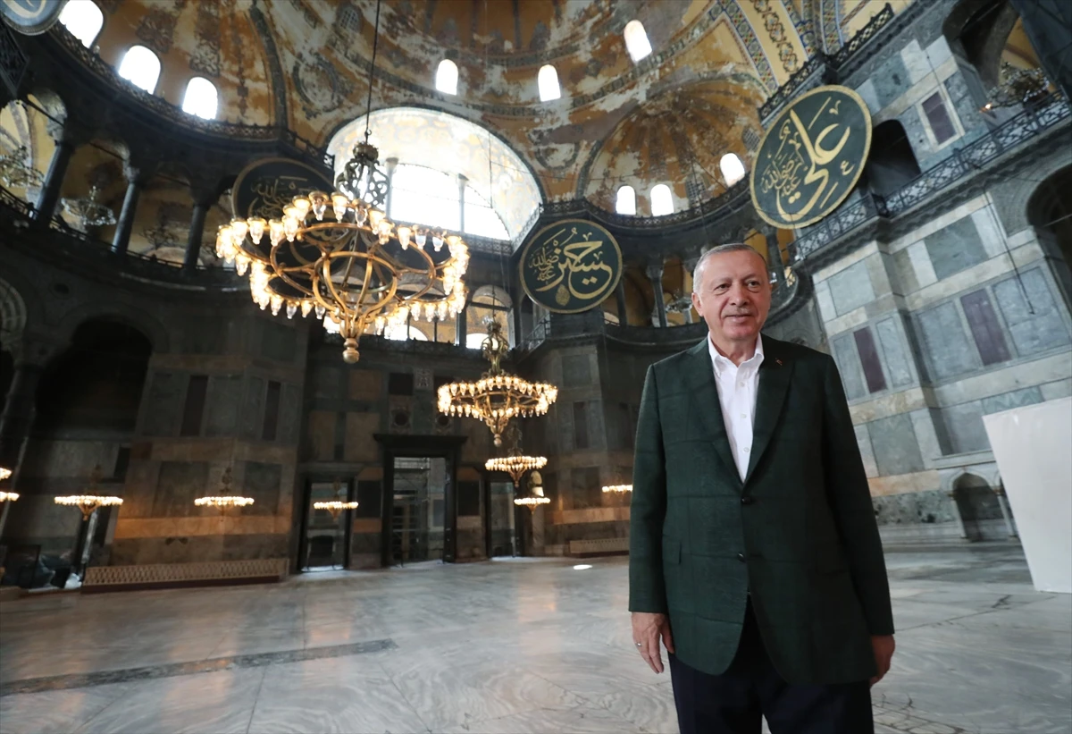 Erdogan posjetio Aja Sofiju