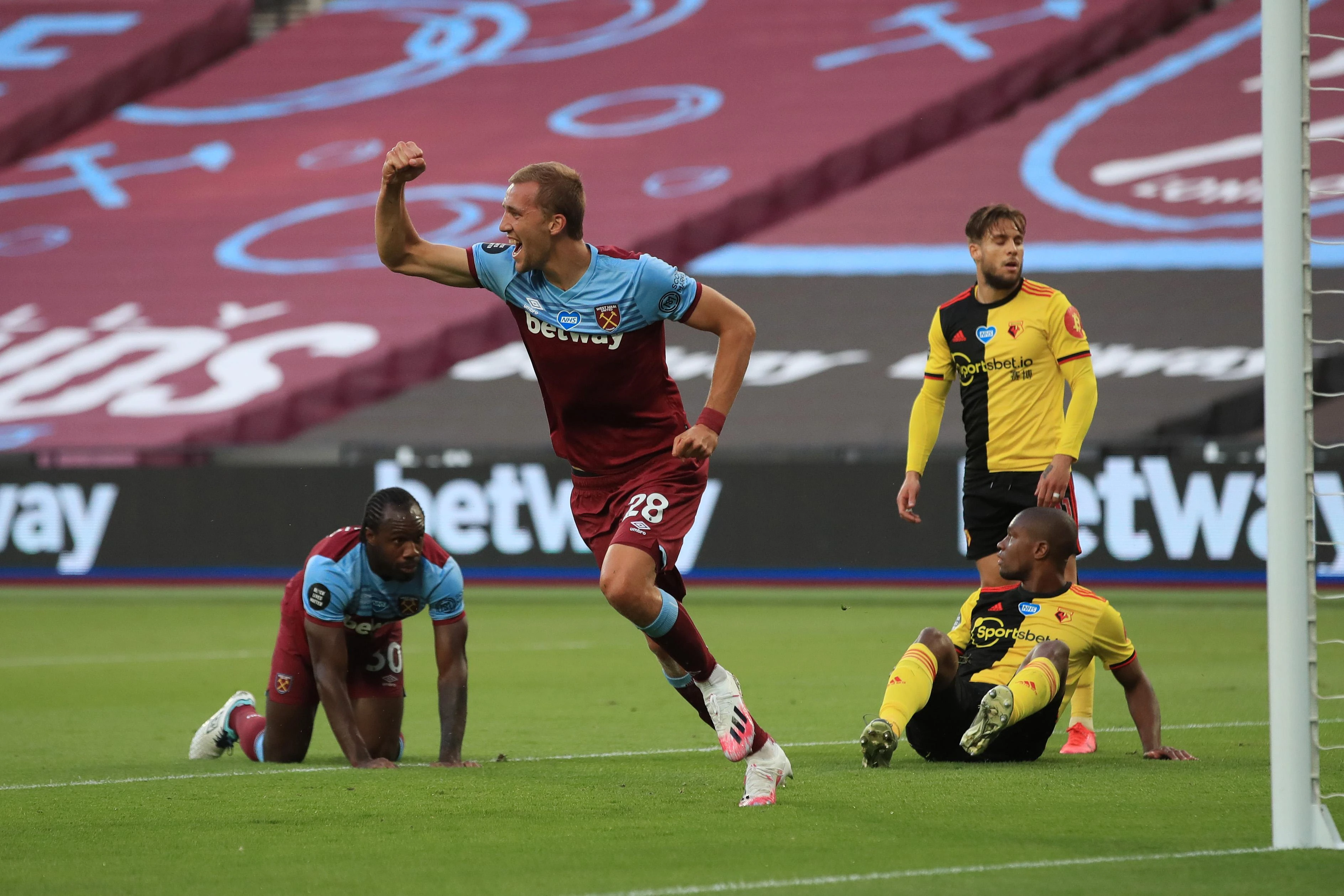 Svladali Watford: West Ham na milimetar od ostanka u Premierligi
