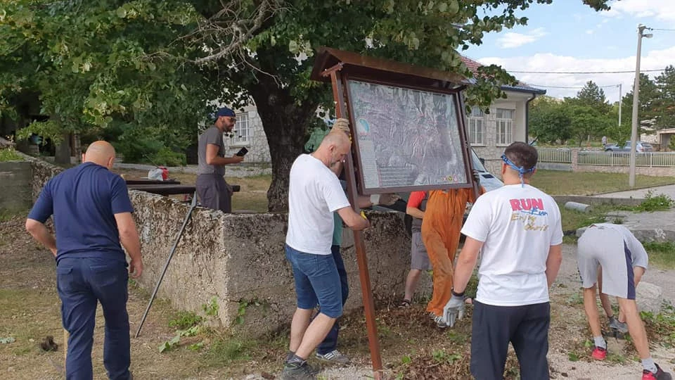 Uređen prostor oko planinarske kuće ''Miljenko Bošnjak'' u Bogodolu