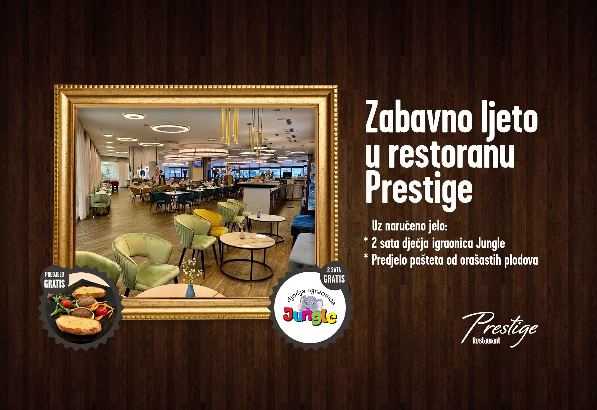 Zabavno ljeto u Restoranu Prestige