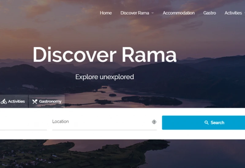 Rama dobiva službenu turističku internet stranicu