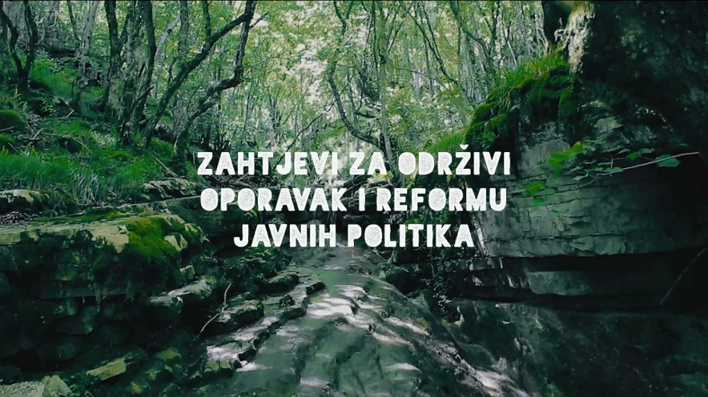 Ekološke udruge u BiH zahtijevaju održivi oporavak