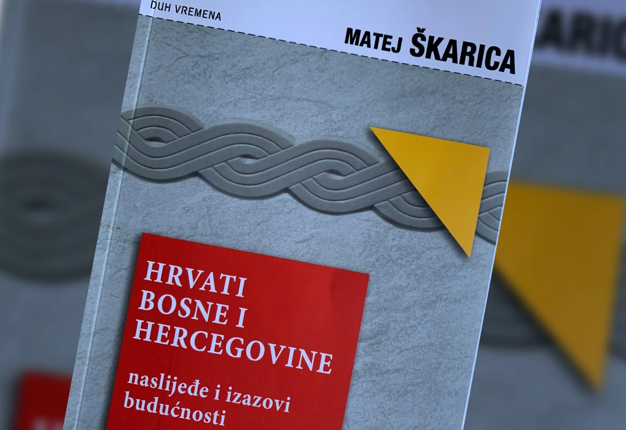 'Hrvati BiH – naslijeđe i izazovi budućnosti', nova knjiga Mateja Škarice