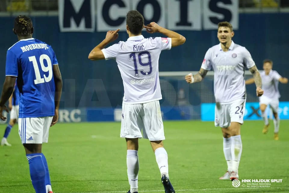 Hajduk dvaput gubio na Maksimiru i na kraju slavio; Mladi Čuić junak