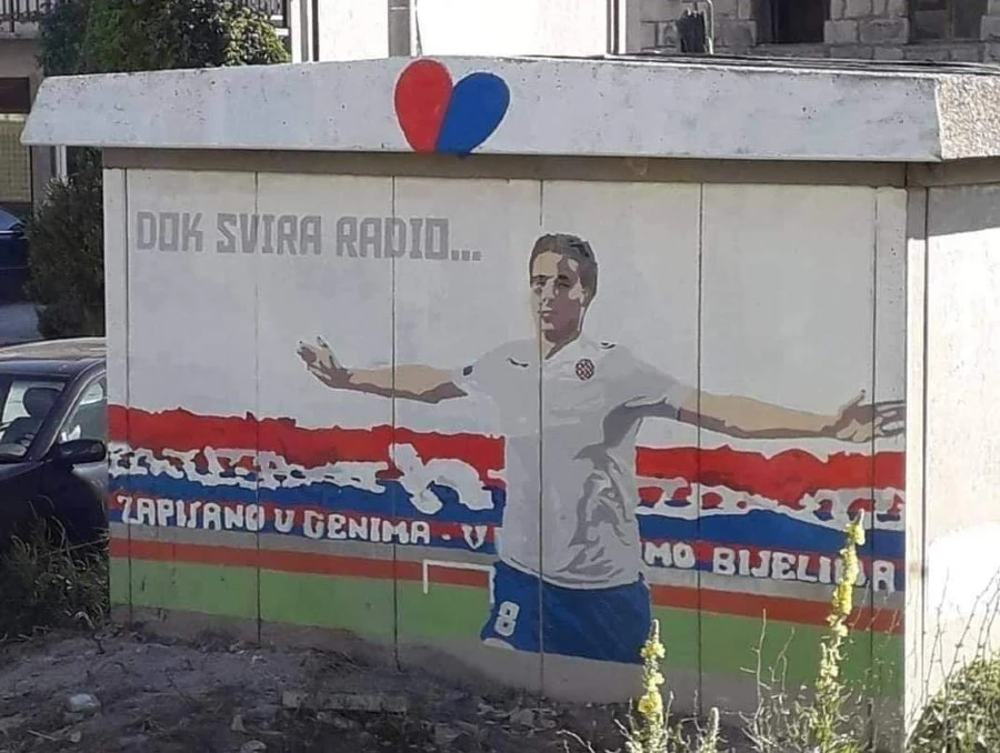 Mario Pašalić dobio mural u Tomislavgradu