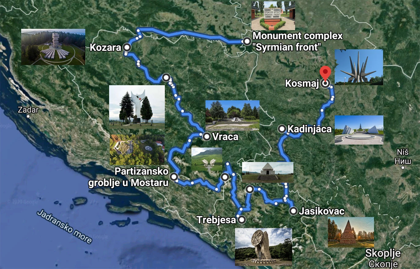 Spomenici iz 2. svjetskog rata dio zajedničke turističke ponude triju zemalja
