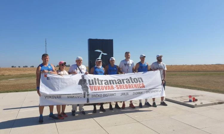 Iz Vukovara krenuo ultramaraton ka Srebrenici