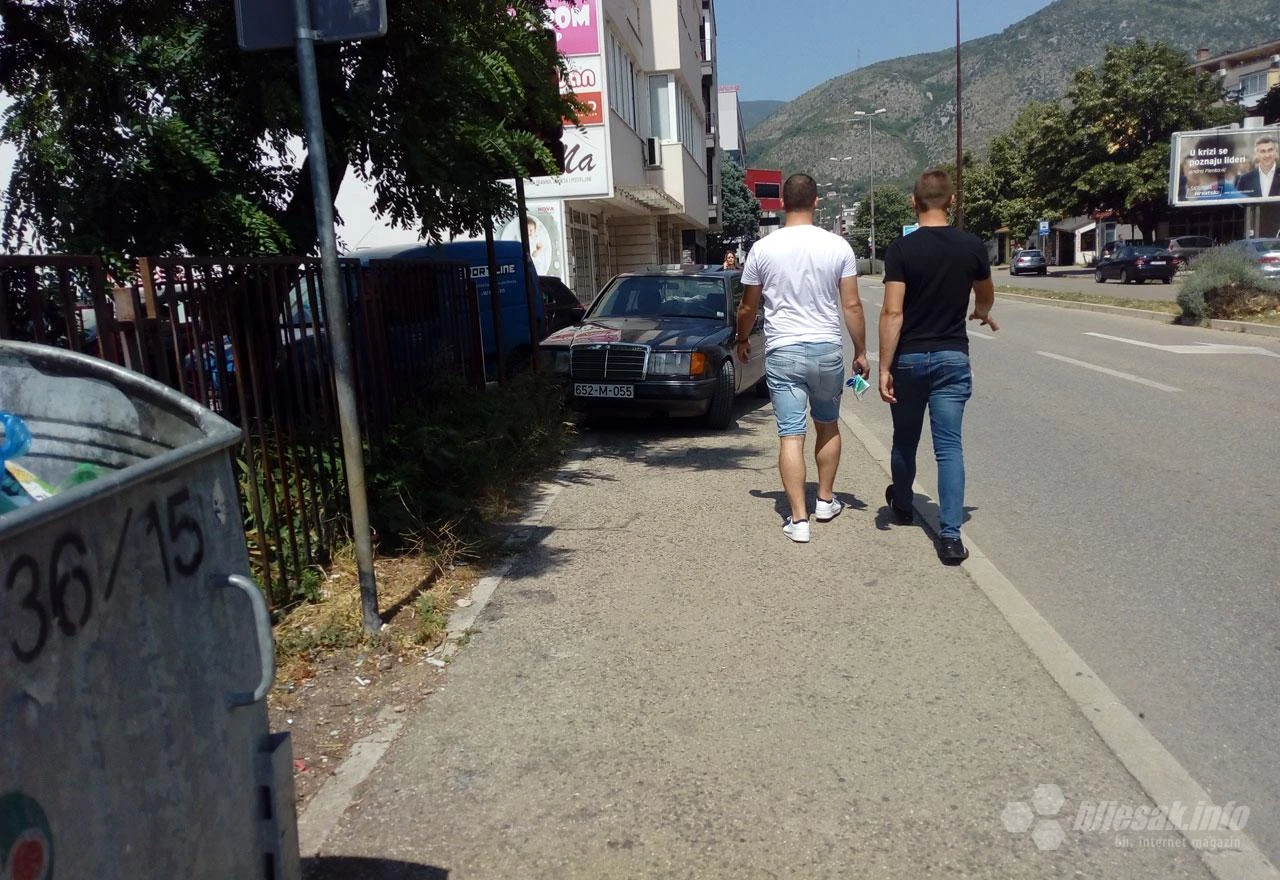 Glasači (opet) prave kaos po Mostaru