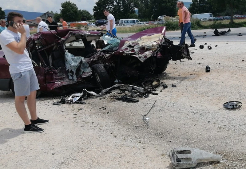 Težak sudar u Posušju - ozlijeđeno više osoba