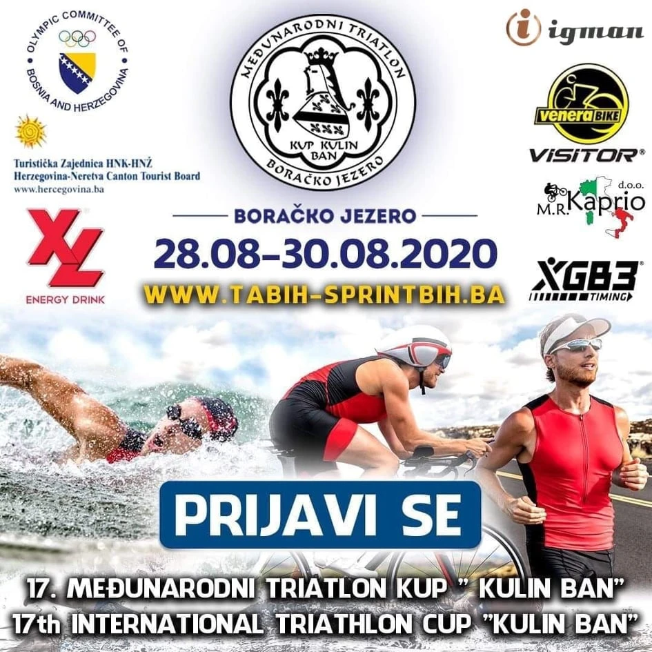 Triatlon kup 'Kulin ban' krajem kolovoza na Boračkom jezeru