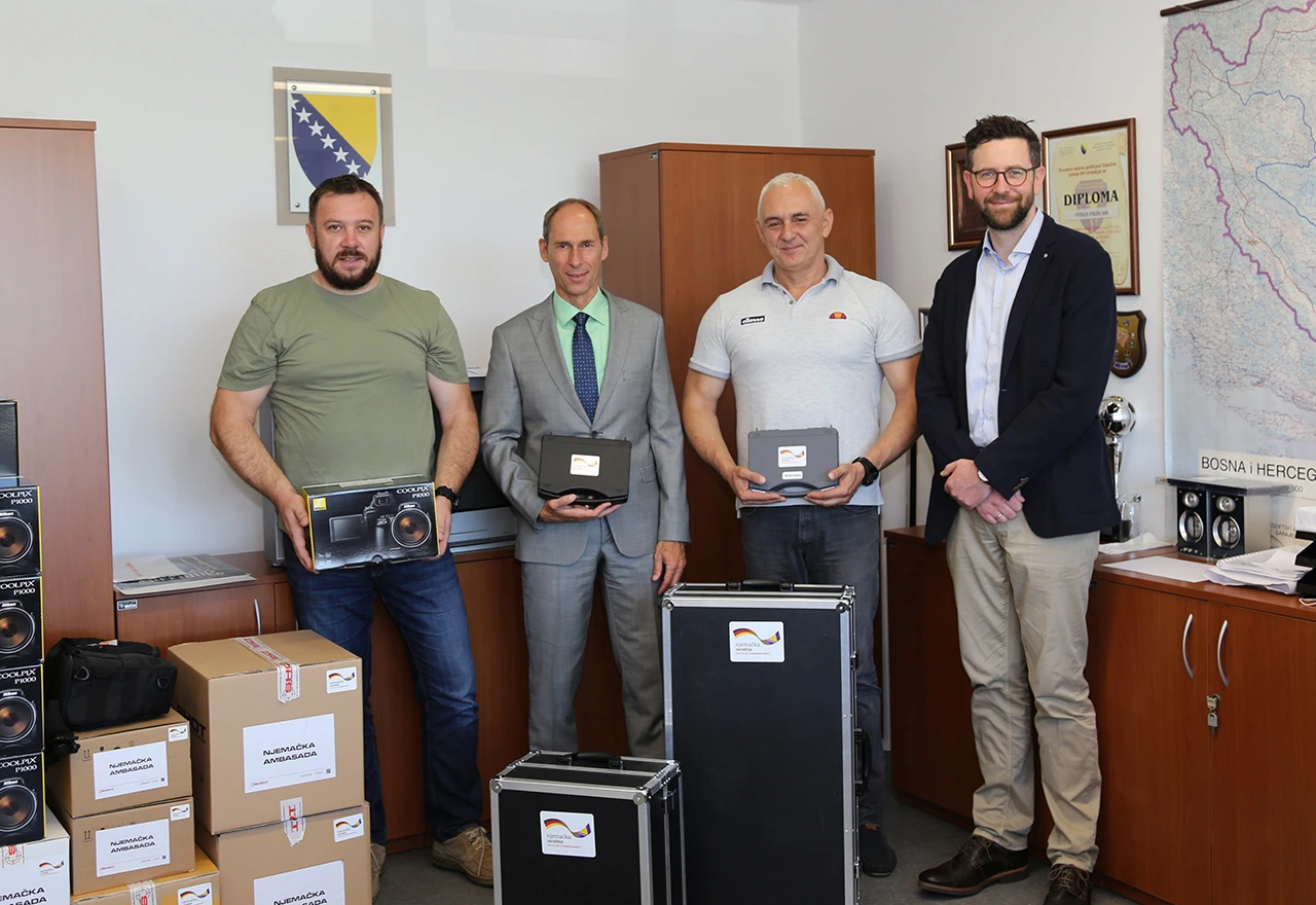 Njemačka uložila skoro 10 milijuna maraka u Graničnu policiju BiH