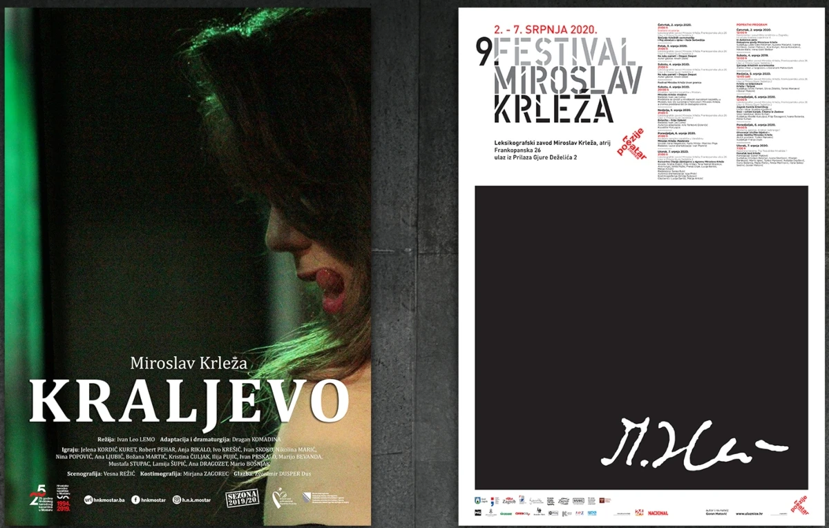 HNK Mostar dio prestižnog Festivala 'Miroslav Krleža' u Zagrebu