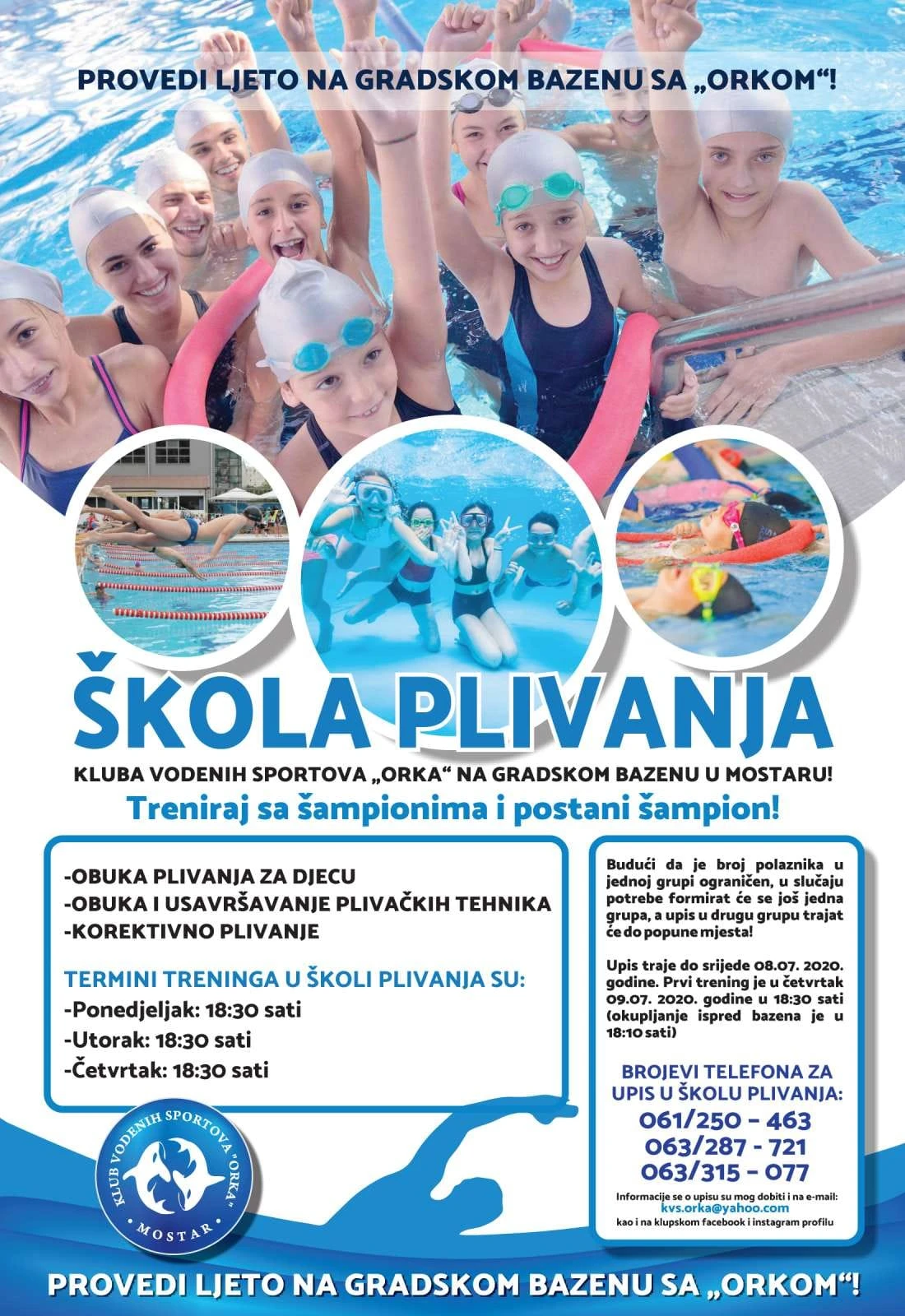 Provedi ljeto na Gradskom bazenu sa "Orkom"!