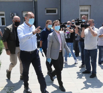 Brnabić iz Novog Pazara: Šire se lažne vijesti